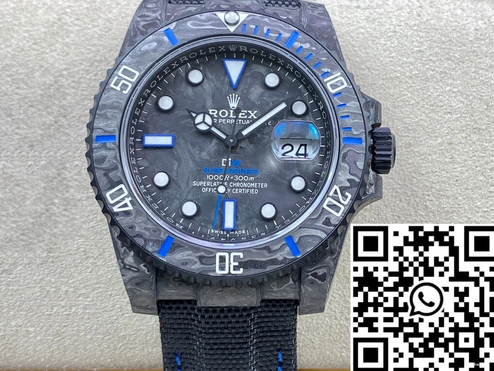 Sea-Dweller Factory VS Dial Submariner Carbon Rolex Fiber 1012